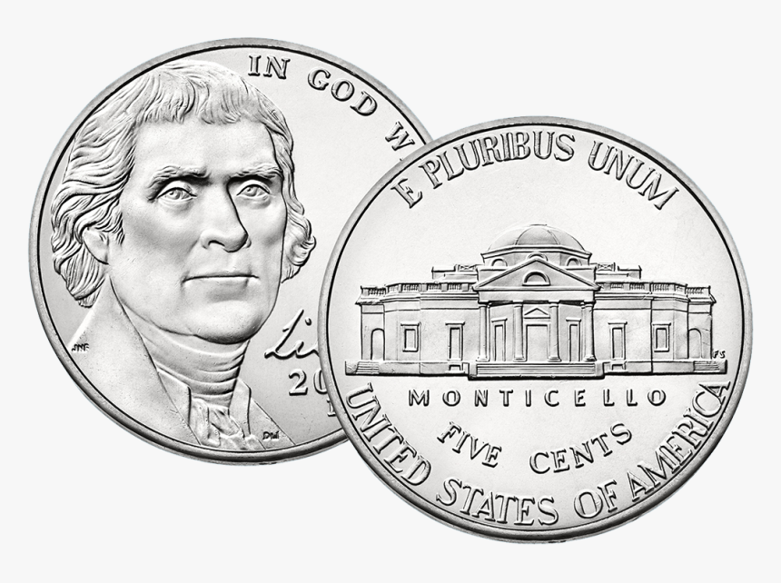 Nickel Coins - Nickel Coin, HD Png Download, Free Download
