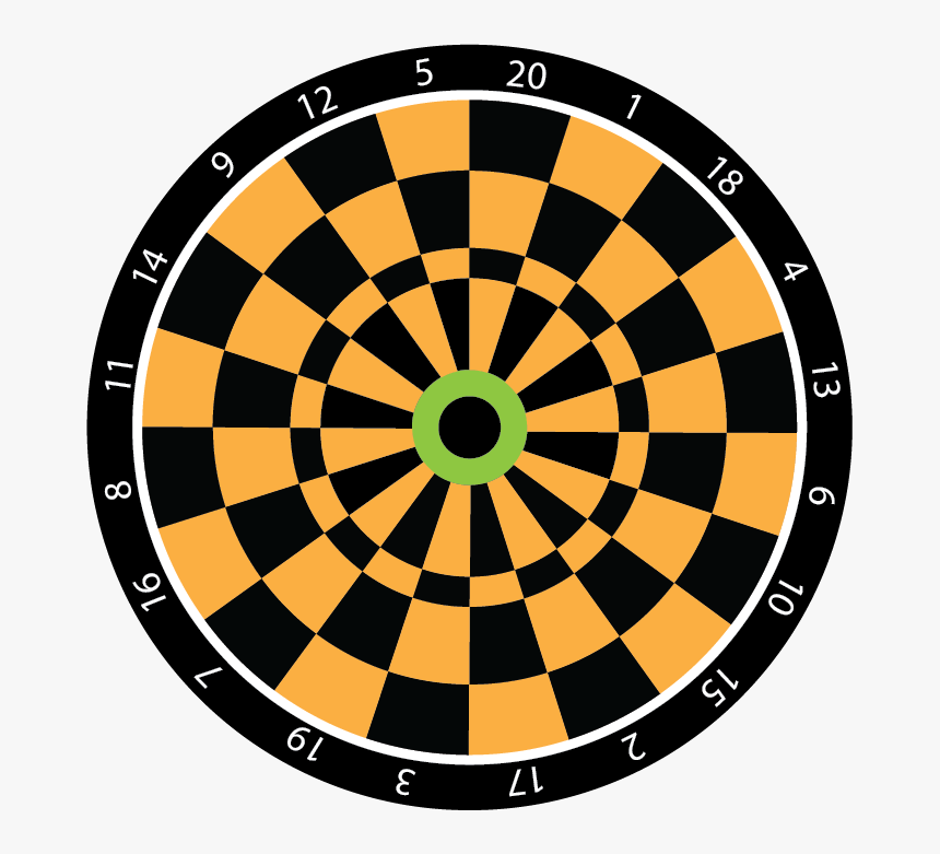 Transparent Dart Board Png - Dart Board Adobe Illustrator, Png Download, Free Download