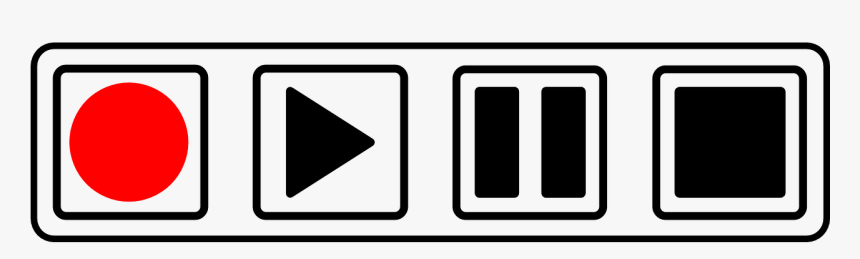 Transparent Pause Button Png - Play Stop Pause Png, Png Download, Free Download