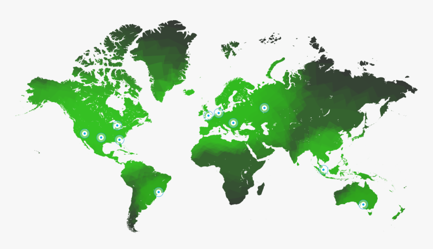 World Map Vector Shape, HD Png Download, Free Download