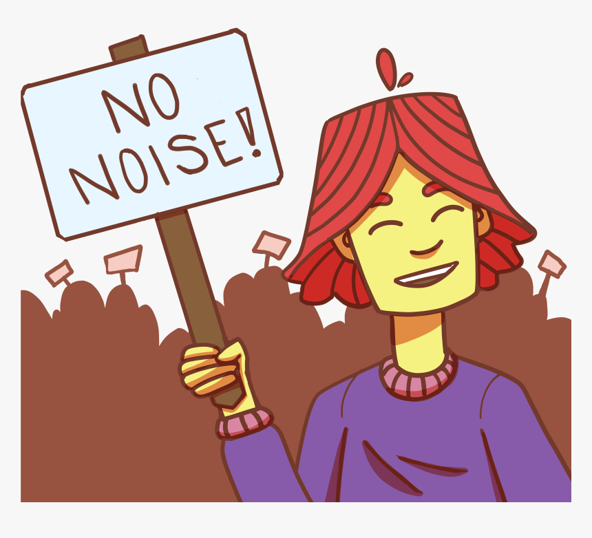 Too Noisy Clipart - Cartoon, HD Png Download, Free Download