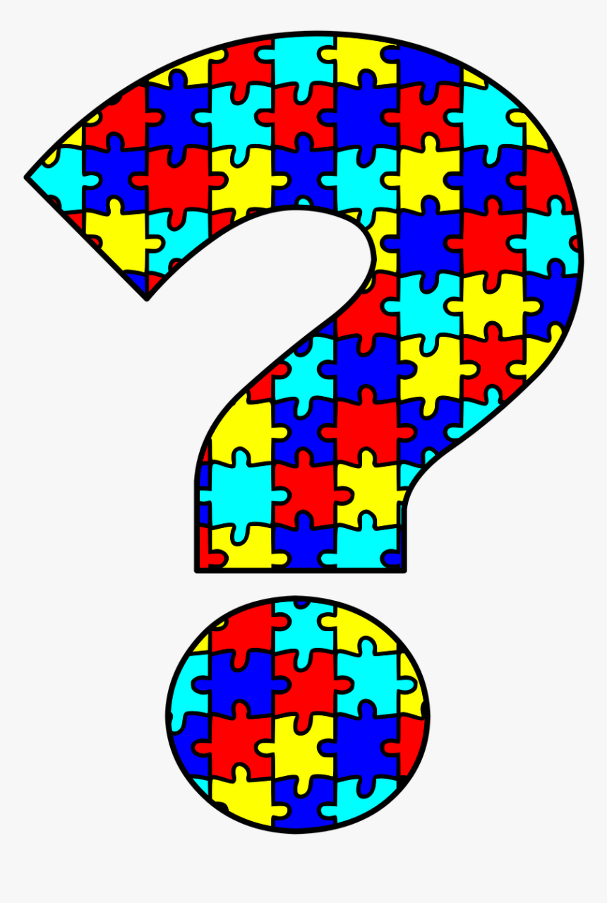 Autism, Question Mark, Puzzle, Question, Support - Autism Question Mark, HD Png Download, Free Download