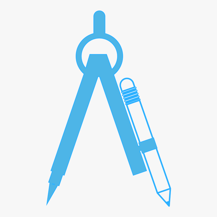 Imageedit 1 8549062862 - Pencil Compass Vector, HD Png Download, Free Download