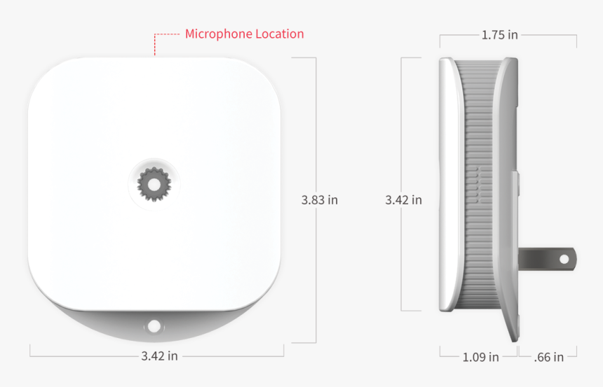 Productspecsimages Indoornoisesensormic - Diamond Blade, HD Png Download, Free Download