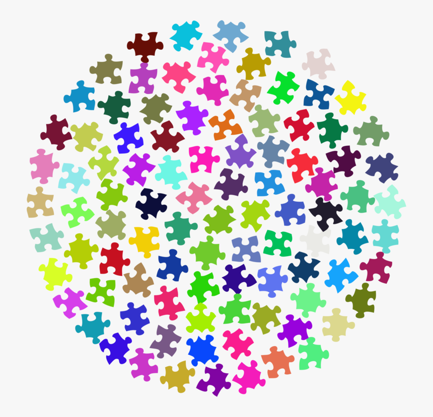 Circle,jigsaw Puzzles,puzzle - Puzzle Pieces Png Vector, Transparent Png, Free Download