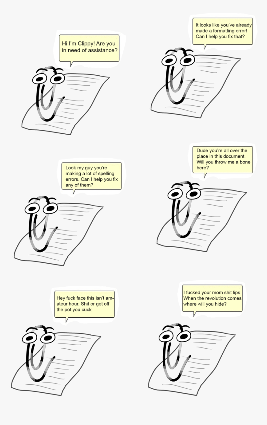 Clippy2 - Cartoon, HD Png Download, Free Download