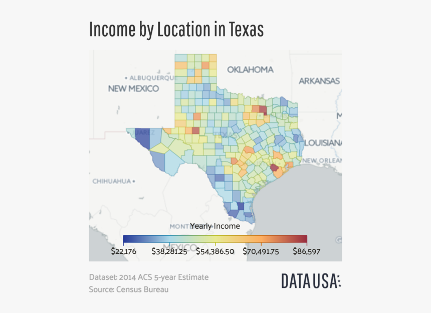 Texas Economy Map, HD Png Download, Free Download