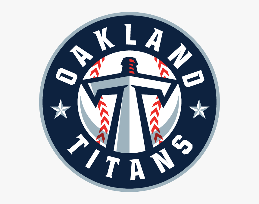 Oakland Titans Baseball Garage Logo Titan Logo Baseball- - Oakland Athletics, HD Png Download, Free Download
