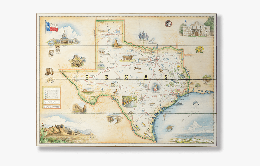 Map Texas, HD Png Download, Free Download