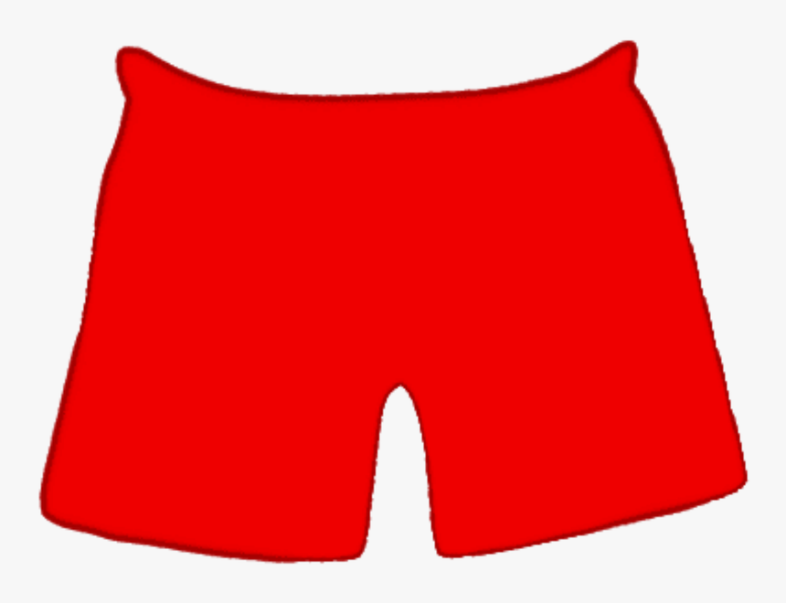 Red Short Clipart 5 By Lisa - Trunks, HD Png Download, Free Download