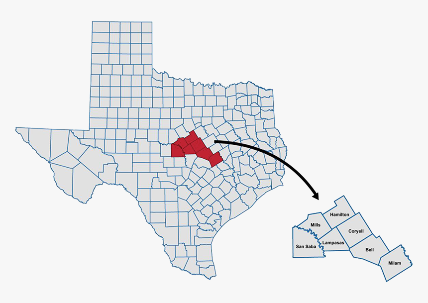 Map Of Texas, HD Png Download, Free Download