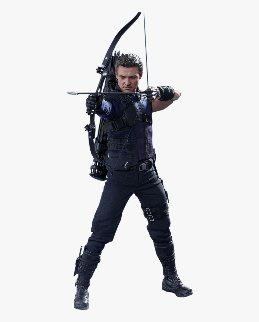 Marvel Captain America - Hawkeye Hot Toys Png, Transparent Png, Free Download