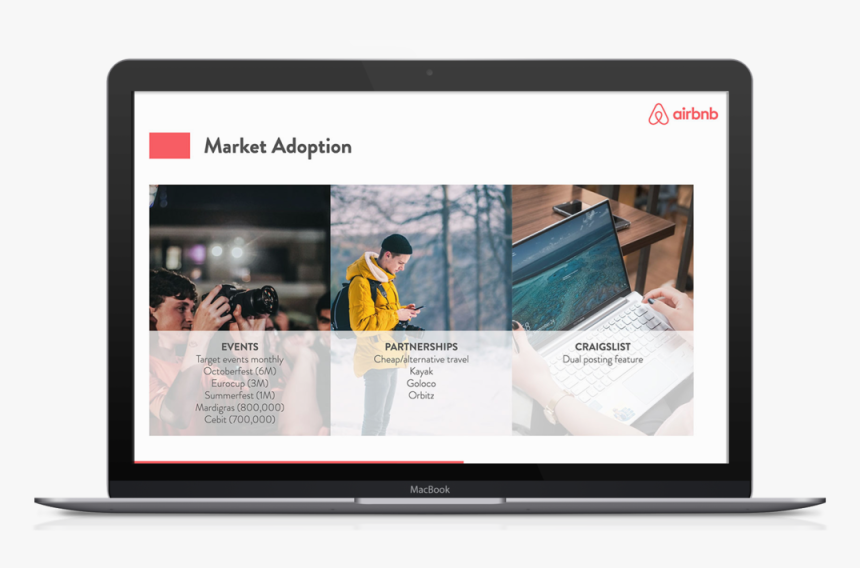 Airbnb Pitch Deck Template4 - Pitch Decks Examples, HD Png Download, Free Download