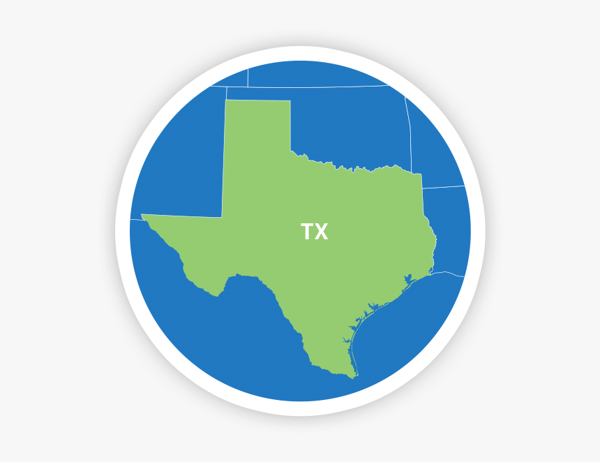 Texas Map Png, Transparent Png, Free Download