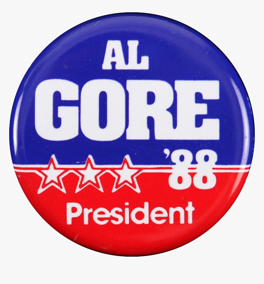 Al Gore 88 Campaign Button - Circle, HD Png Download, Free Download