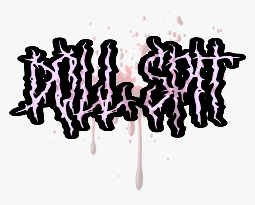 #font #blood #gore #doll #spit #gothic #messy #metal - Gore Font, HD Png Download, Free Download