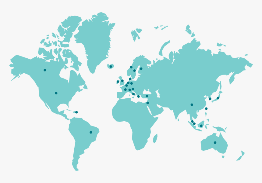 Airbnb World Map, HD Png Download, Free Download