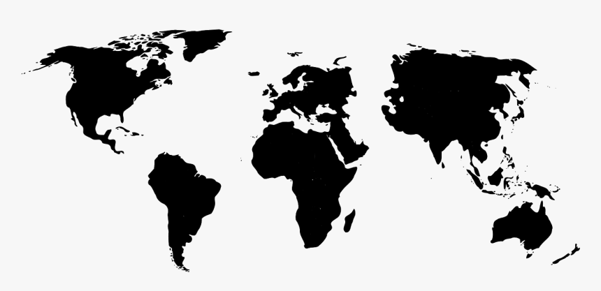 Global Map For Presentation, HD Png Download, Free Download