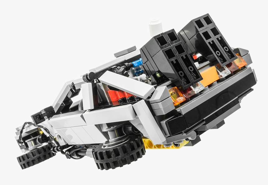 Bttfv6 Time Machine 875b - Delorean Dmc 12 Back To The Future Lego, HD Png Download, Free Download