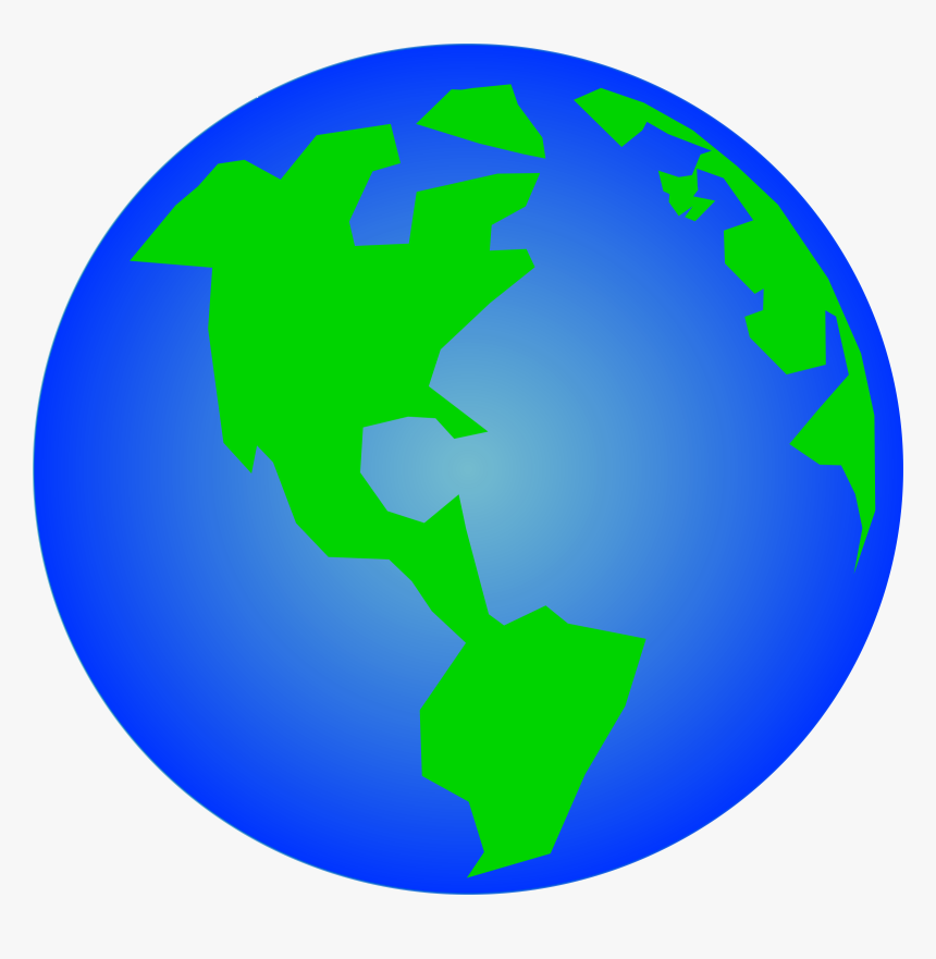 Earth, Global, Globe, Planet, World, Continents - Earth Spinning Gif Vector, HD Png Download, Free Download