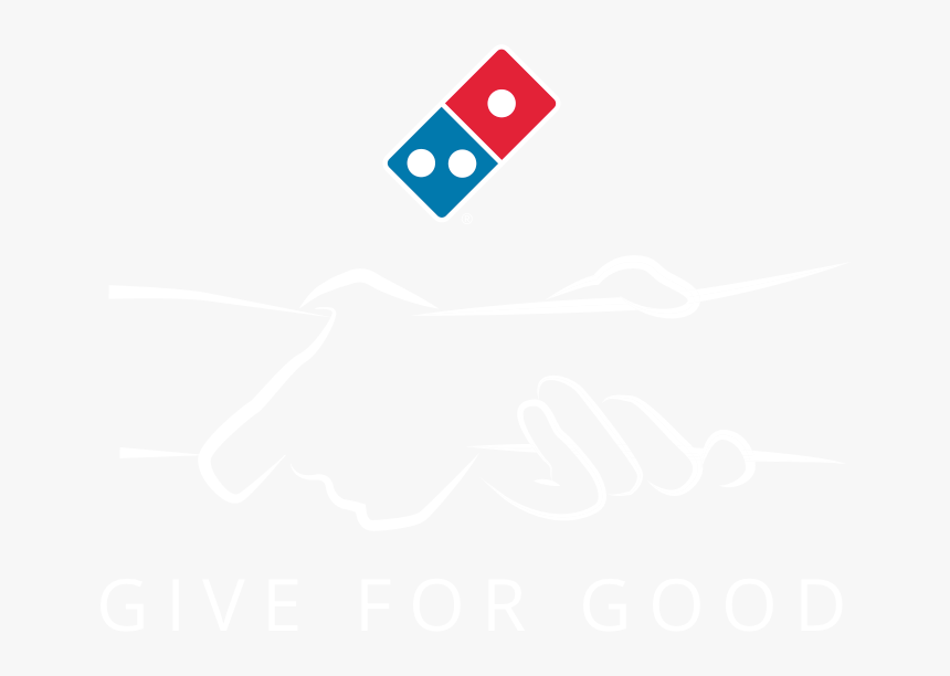 Domino"s Logo Png - Domino's Pizza Give For Good, Transparent Png, Free Download