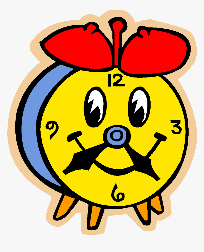 Banner Free Library Clocks Clip Art Cartoon - Clock Clip Art, HD Png Download, Free Download