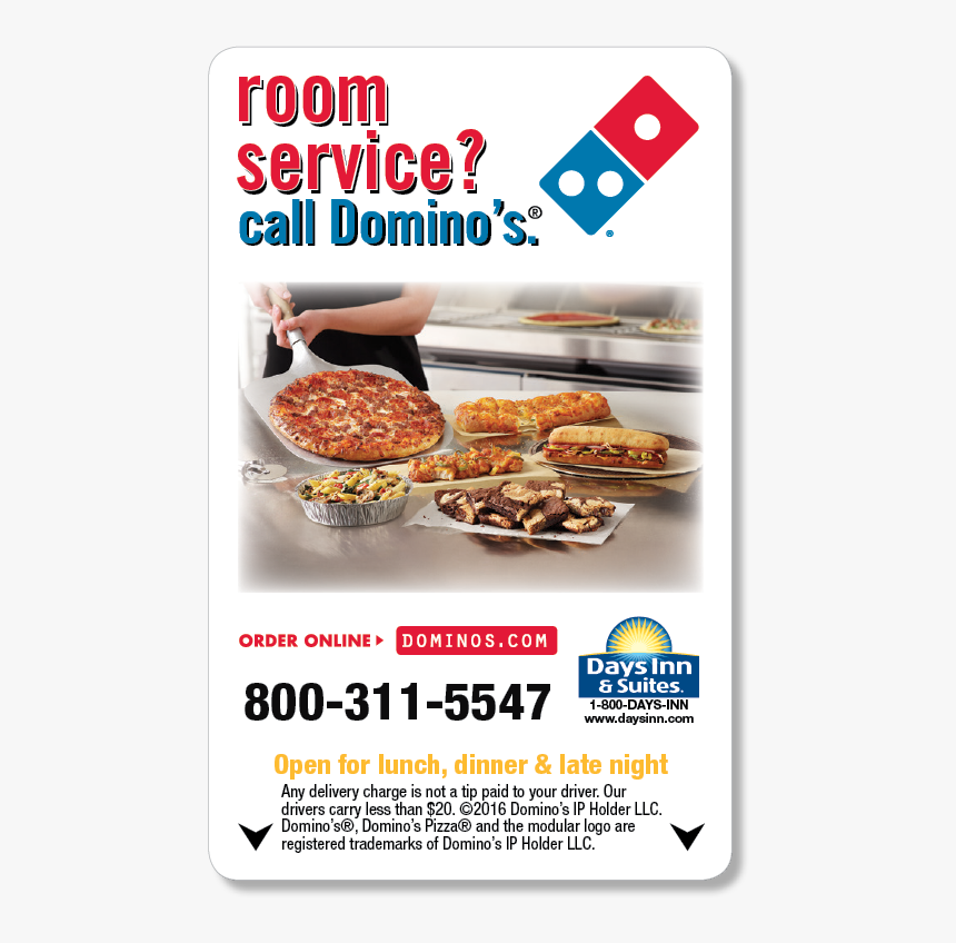 Domino's Hotel Key Cards, HD Png Download, Free Download