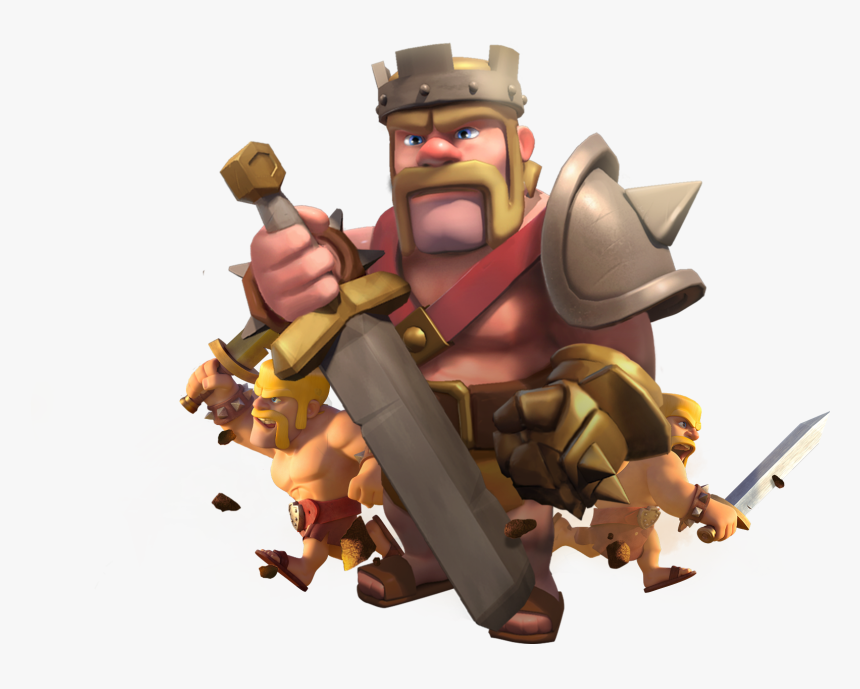 Clash Of Clans Clipart Barbarian King - Clash Of Clan Kings, HD Png Download, Free Download