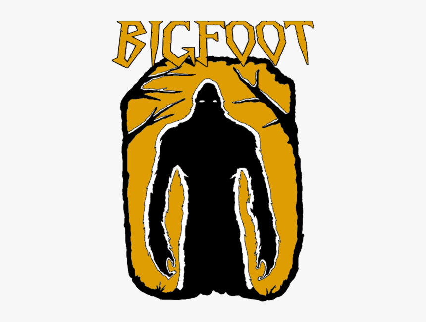 Bigfoot Clip Art Drawing Vector Graphics Image - Bigfoot, HD Png Download, Free Download