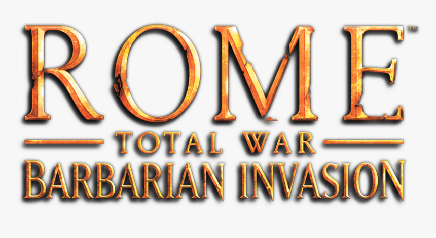 Rome Total War Barbarian Invasion Logo, HD Png Download, Free Download