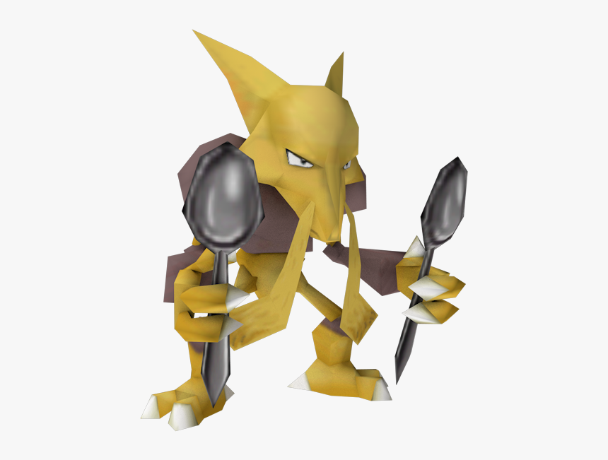 Download Zip Archive - Pokemon Stadium Alakazam, HD Png Download, Free Download