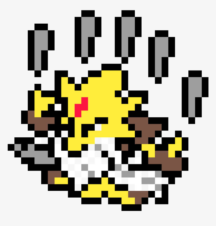 Pixel Art Pokemon Mega Alakazam, HD Png Download, Free Download