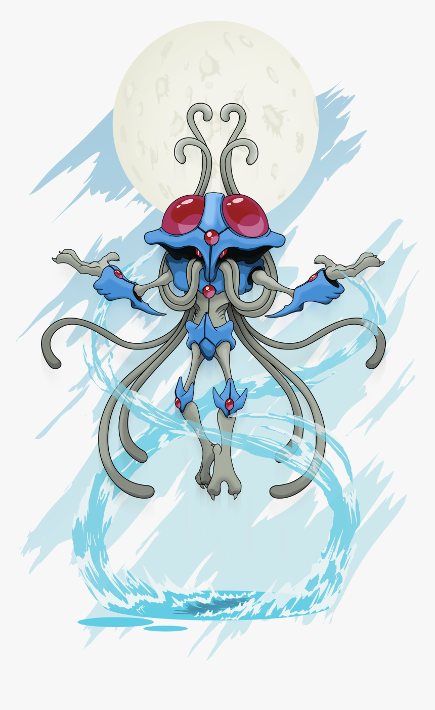 Alakazam Tentacruel= Alakathulhu - Illustration, HD Png Download, Free Download