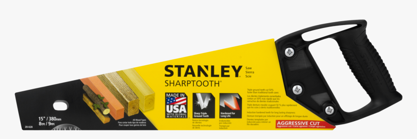 Stanley Sharp Tooth Saw , Png Download - Flyer, Transparent Png, Free Download