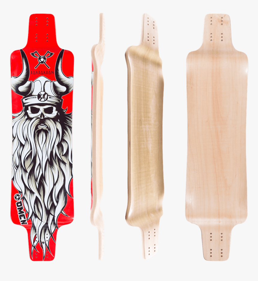 Omen Barbarian Longboard Deck, HD Png Download, Free Download