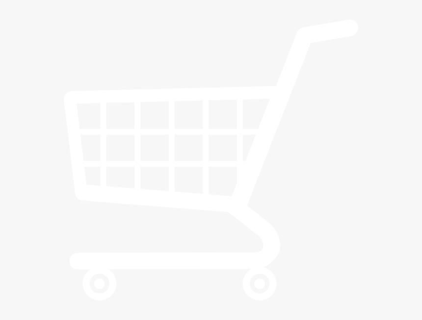 Shopping Cart Icon White - Shopping Cart Clipart White, HD Png Download, Free Download