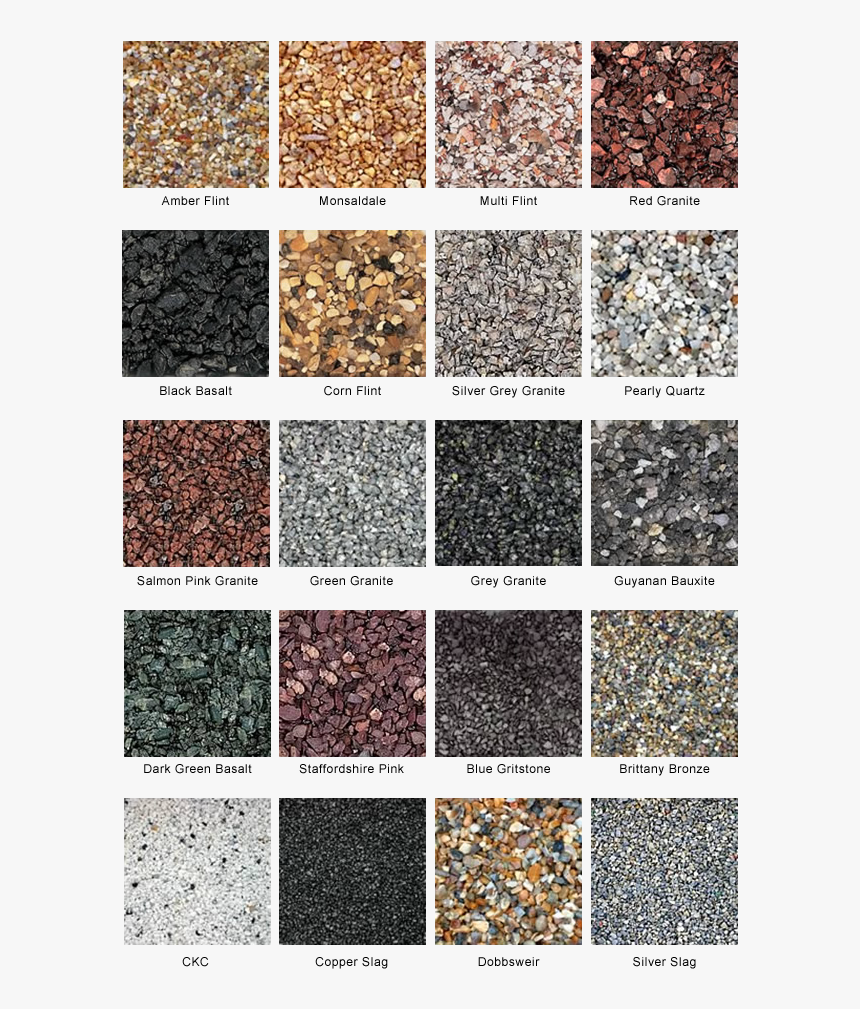 Resin Driveway Colour Chart, HD Png Download, Free Download