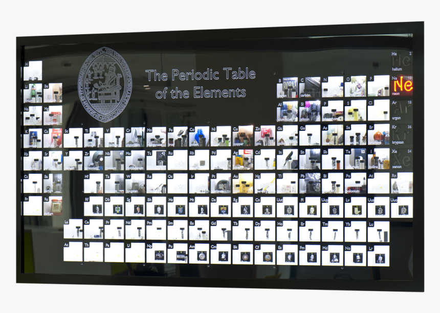 Periodic Table Display Displays Rgb Research Periodictable - Periodic Table Of Elements Buy, HD Png Download, Free Download