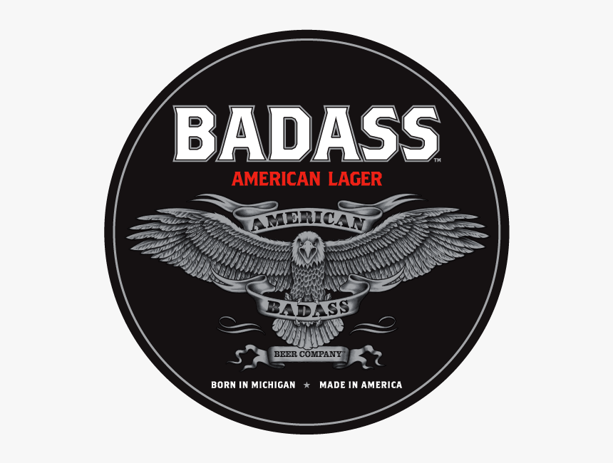 Badass Sticker - Kid Rock Badass American Lager, HD Png Download, Free Download