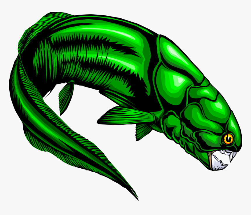 Vector Illustration Of Prehistoric Fish With Fearsome - Dunkleosteus, HD Png Download, Free Download