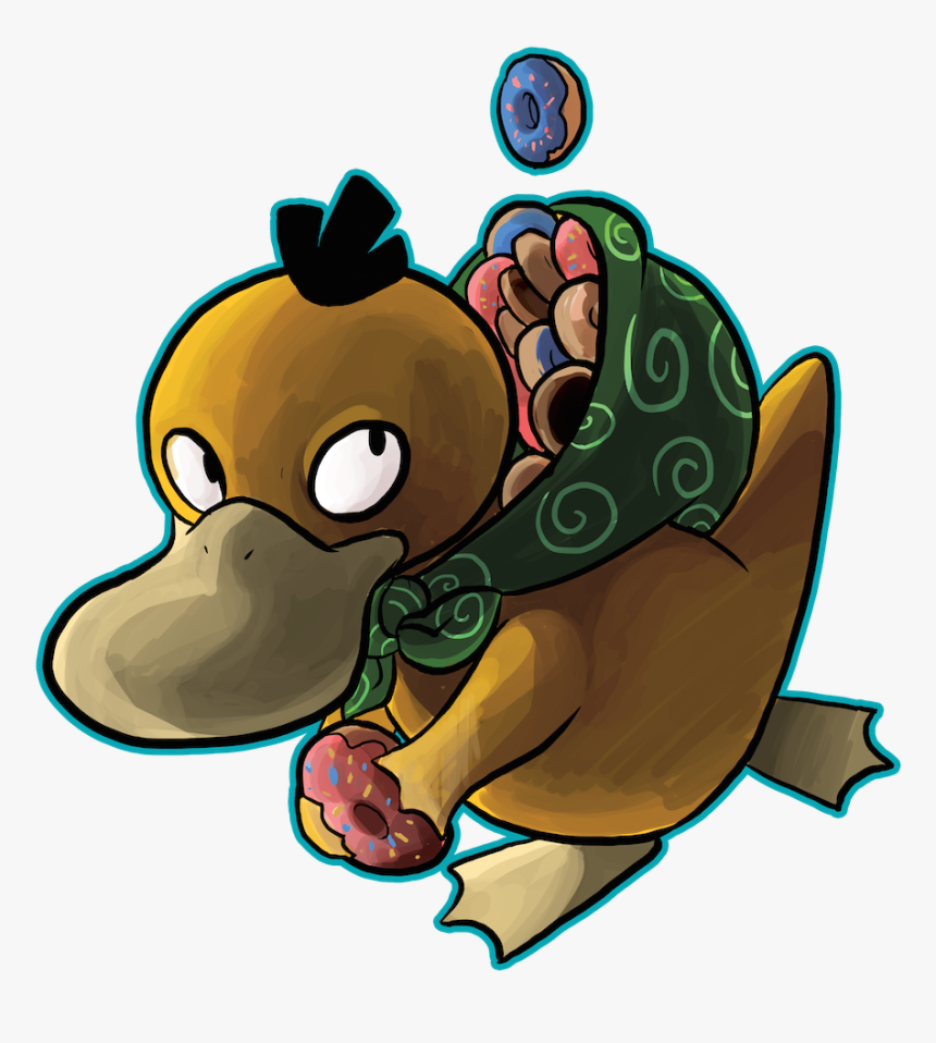 Masuda"s Psyduck - Cartoon, HD Png Download, Free Download