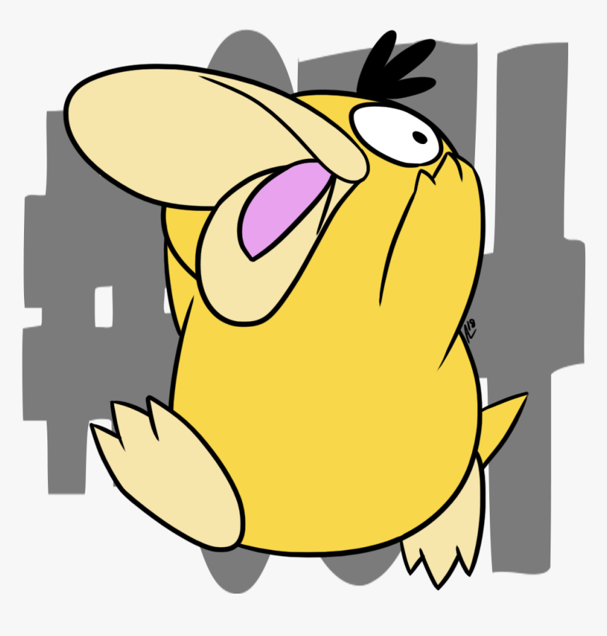 054 Psyduck - Cartoon, HD Png Download, Free Download