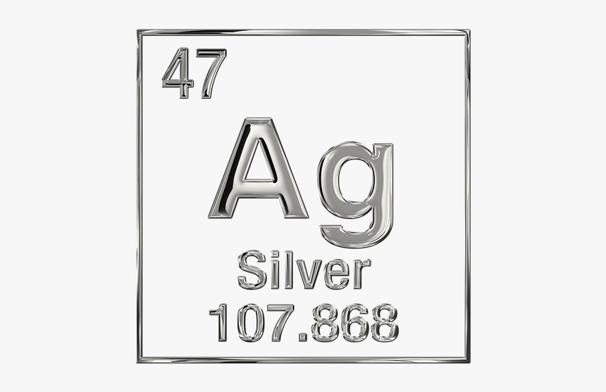 Transparent Silver Periodic Table, HD Png Download, Free Download