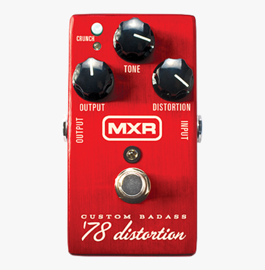 Custom Badass "78 Distortion M78 - Pedal Mxr M78 Badass Distortion, HD Png Download, Free Download