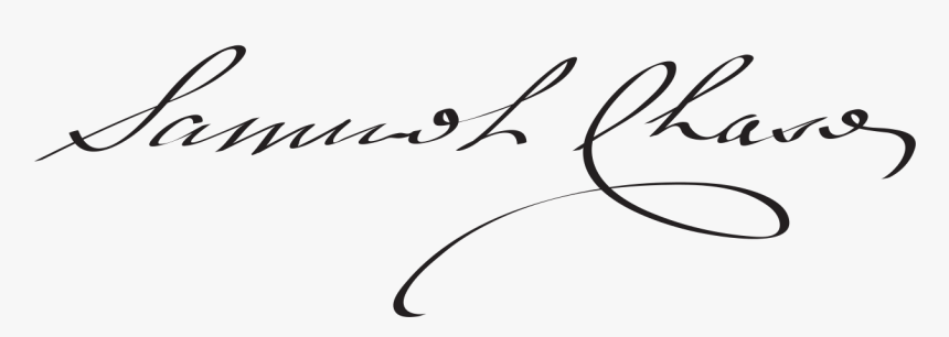 Samuel Chase Declaration Signature, HD Png Download, Free Download