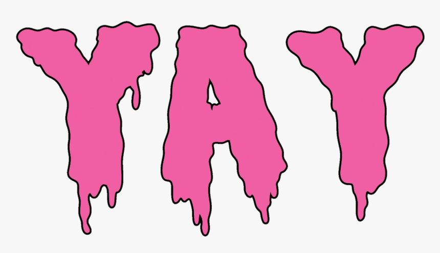 #pink #yay #text #word - Yay Transparent Pink, HD Png Download, Free Download