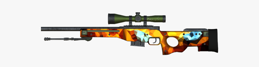 Awp Polycat Battle Scarred, HD Png Download, Free Download