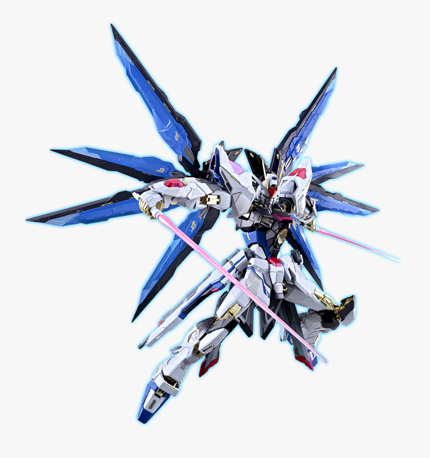 Gundam Freedom Png - Mg Strike Freedom Metal Build, Transparent Png, Free Download
