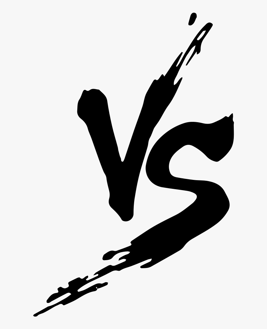 Слово против. Значок vs. Знак против. Символ против. Vs на белом фоне