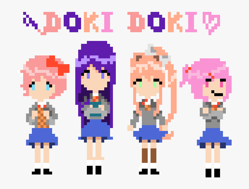 Doki Doki Literature Club!, HD Png Download, Free Download